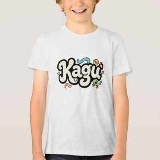 Camiseta Kagu Tropical Sorri para Crianças