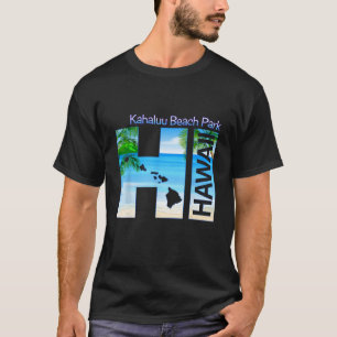Camiseta Kahaluu Beach Park HI Hawaii Aloha