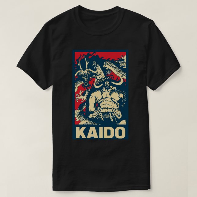 Camiseta Kaido (2 formulários) Clássico (Frente do Design)