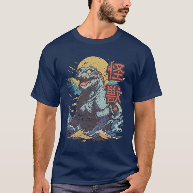 Camiseta Kaiju (怪獣) (Frente)