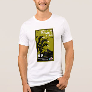 Camiseta Kaiju Art Japonês