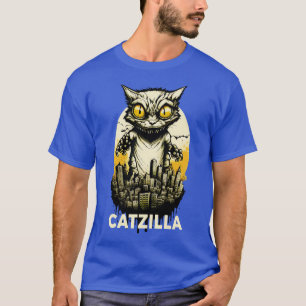 Camiseta Kaiju Cat Monster Catzilla