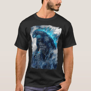 Camiseta Kaiju Mostra Filme Monstro De Amantes De Arte Japo