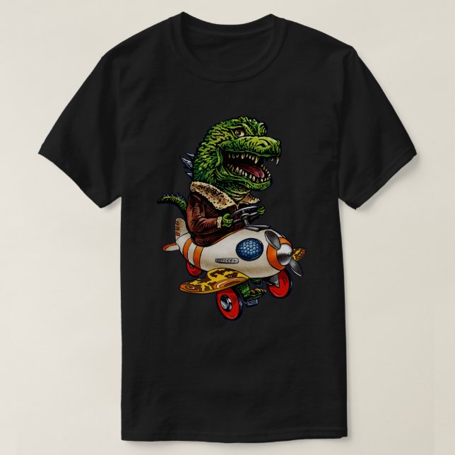 Camiseta Kaiju Pedal (Frente do Design)