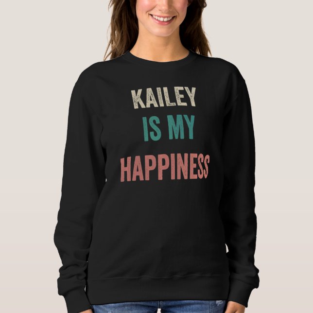 Camiseta Kailey É Minha Felicidade (Frente)