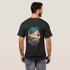 Camiseta Kailua Kona Hawaii Big Island Sunset Retro