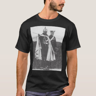 Camiseta Kaiser Wilhelm II com um jovem Winston Churchill C