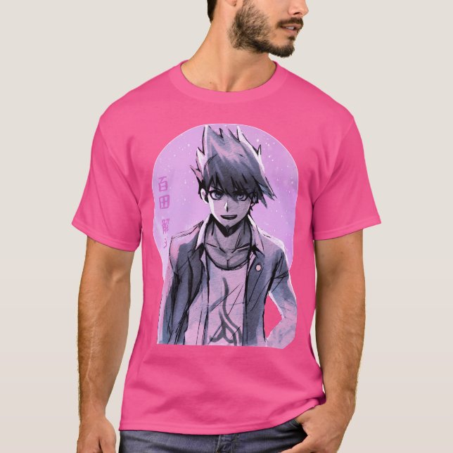 Camiseta Kaito Momota Danganronpa V3 Ultimate Gambler Vapor (Frente)
