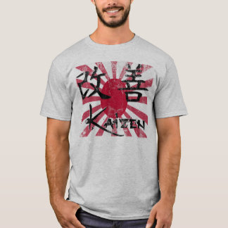 Camiseta Kaizen - estilo retro