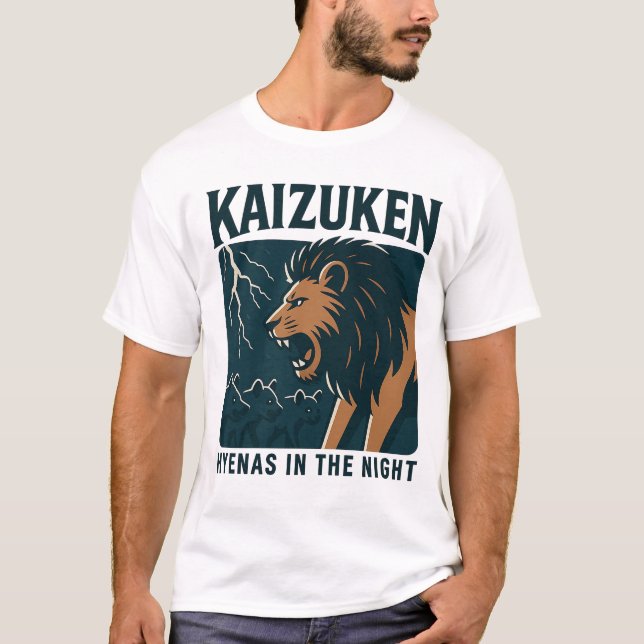 Camiseta Kaizuken Hyenas in the Night (Frente)
