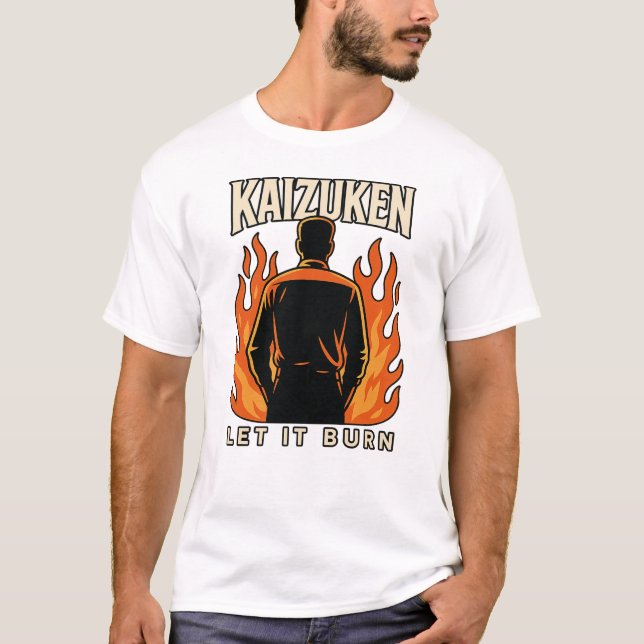 Camiseta Kaizuken Let It Burn (Frente)