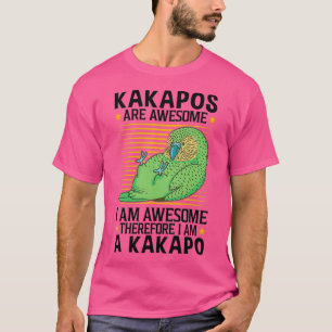 Camiseta Kakapo are fantastic flightless parrots
