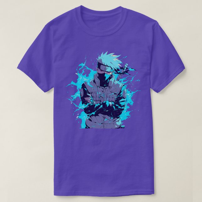 Camiseta kakashi 10 (Frente do Design)