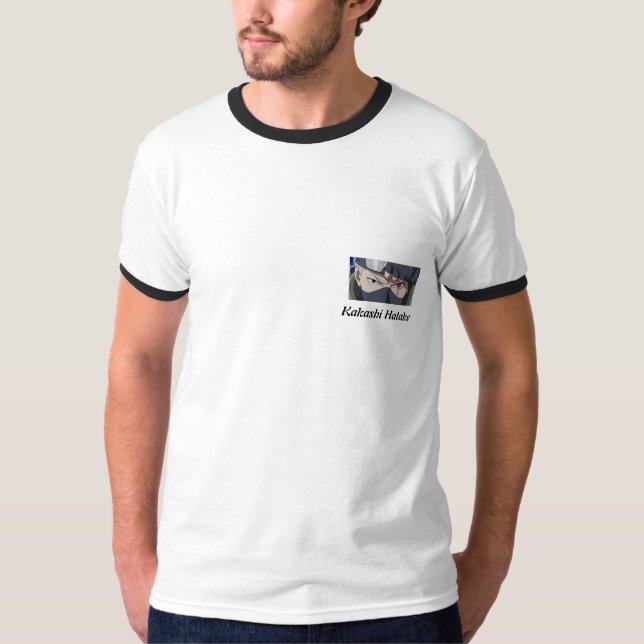 Camiseta Kakashi Hatake: Tee Guardião Silencioso (Frente)