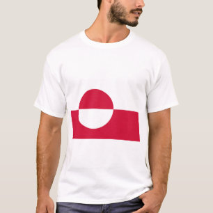 Camiseta Kalaallit Nunaat - Grønland - Bandeira da Gronelân