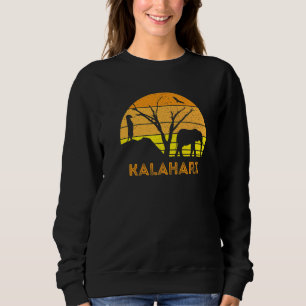 Camiseta Kalahari Desert Elephant Meerkat Sunset Safari Afr