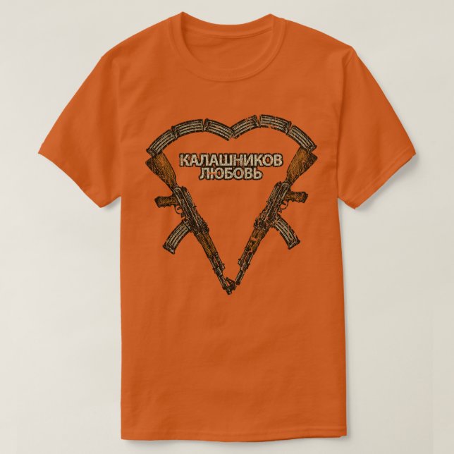 Camiseta Kalashnikov Love 1947 (Frente do Design)