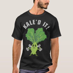 Camiseta Kale It Malhação Kale Funny Vegan Vegetarian