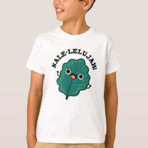Camiseta Kale-Lelujah Cute Veggie Kale Pun