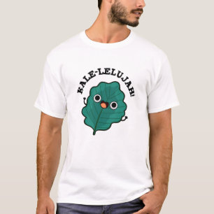Camiseta Kale-Lelujah Cute Veggie Kale Pun