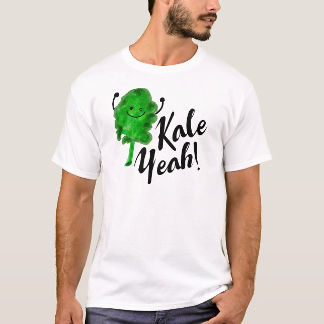 Camiseta Kale Pun Positivo - Kale Sim! (Frente)