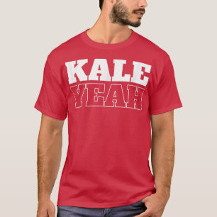 Camiseta Kale Sim Engraçado Vegan Engraçado Design