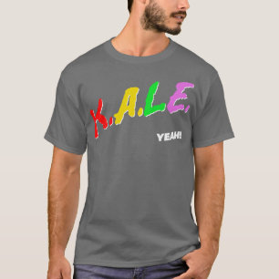 Camiseta Kale Sim, Estilo Retroativo dos anos 80, Design de