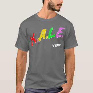 Camiseta Kale Sim, Estilo Retroativo dos anos 80, Design de