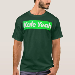 Camiseta Kale Sim Vegan Plant Based Typografia Design 1