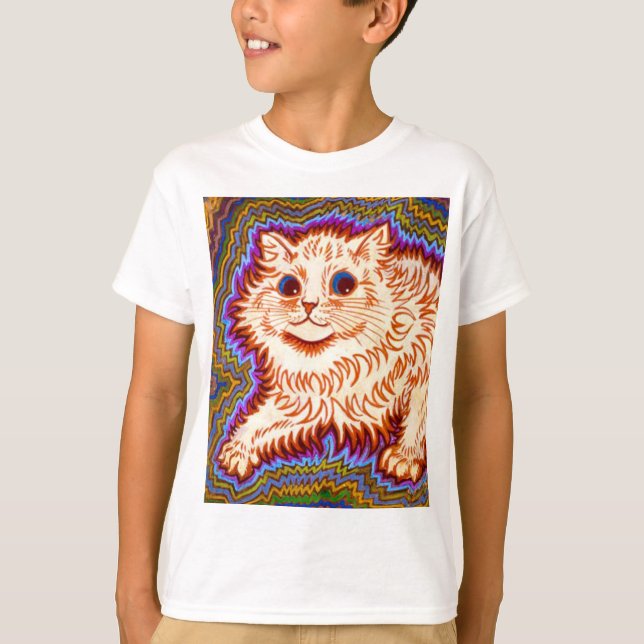 Camiseta Kaleidoscope Cat (Frente)