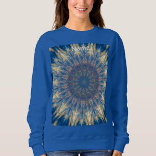 Camiseta Kaleidoscópio Blue Chakra Thunder_Cove