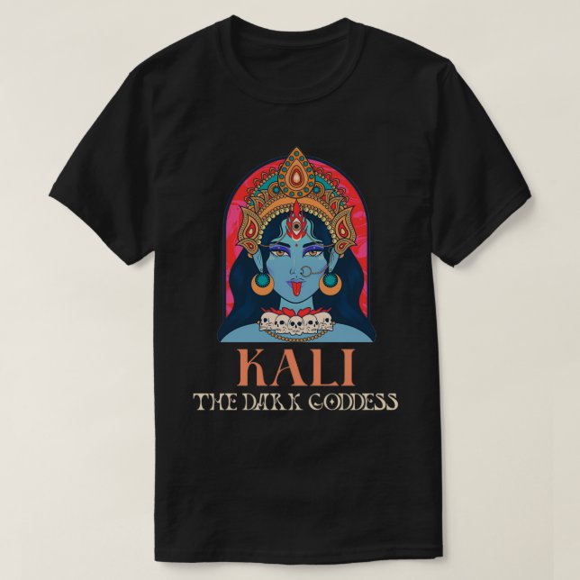 Camiseta Kali A Deusa Escura (Frente do Design)
