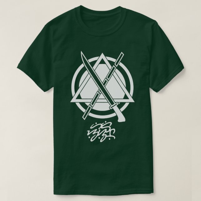 Camiseta Kali Arnis Eskrima Filipino Baybayin Nunca Produz (Frente do Design)