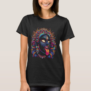Camiseta Kali Mãe Deusa Hindu Da Morte Mãe Hindu
