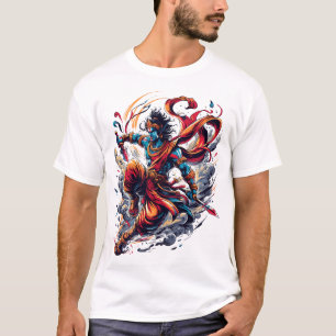 Camiseta Kalki Avatar Deus Yoga Vedic Hindu