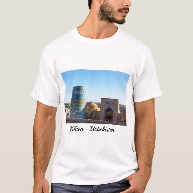Camiseta Kalta Minor Minaret inacabada - Khiva, Usbequistão (Frente)