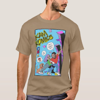 Camiseta Kam Komicssegue Kam Komicscamiseta menino