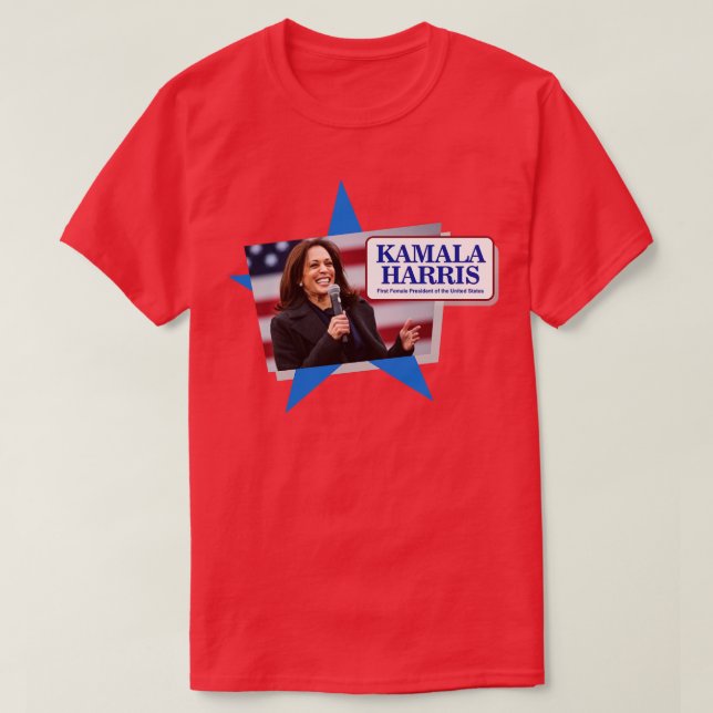 Camiseta Kamala 2024 (Frente do Design)