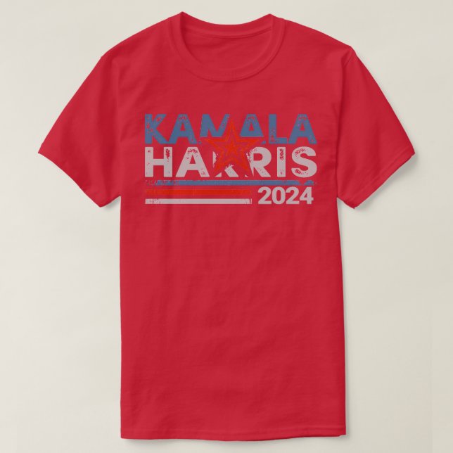 Camiseta Kamala 2024 Para A Campanha Eleitoral (Frente do Design)