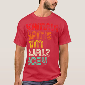 Camiseta Kamala 2024 Tim Walz VP Vintage Style Hat