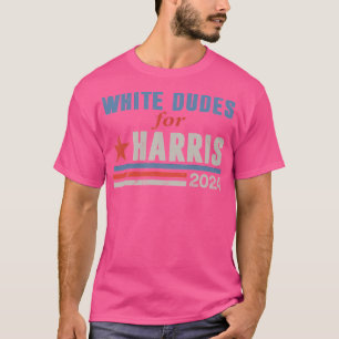 Camiseta Kamala 2024 White Dudes para a Eleição dos EUA