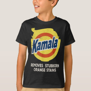Camiseta Kamala Detergent Remove Tripas De Laranja Tetrais