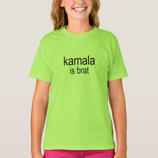 Camiseta Kamala é Brat (Frente)