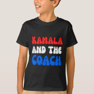 Camiseta Kamala E O Treinador Harris Para A Eleição Preside