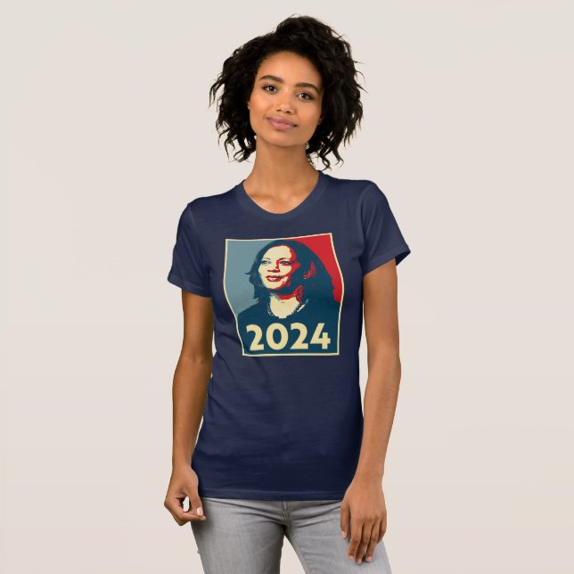 Camiseta Kamala Harris 2024 (Frente Completa)