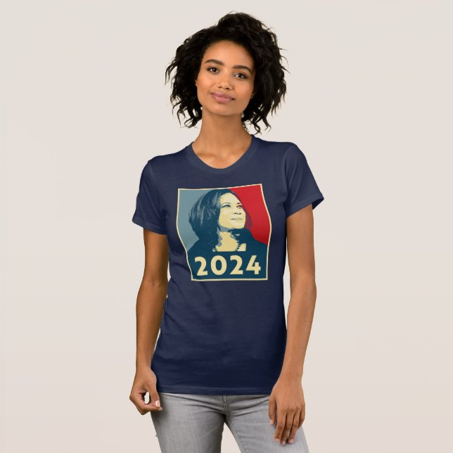 Camiseta Kamala Harris 2024 (Frente Completa)