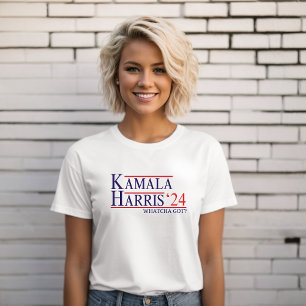 Camiseta Kamala Harris 2024 O Que Conseguiu Senhora Preside