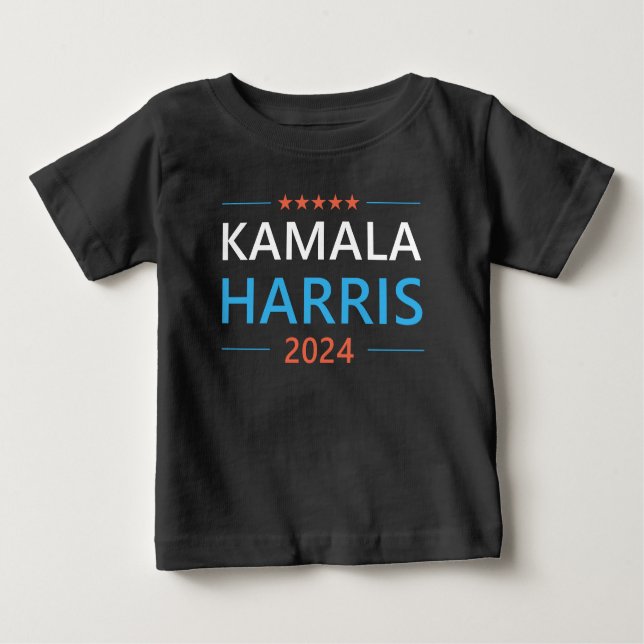Camiseta Kamala Harris 2024 para o Presidente  (Frente)