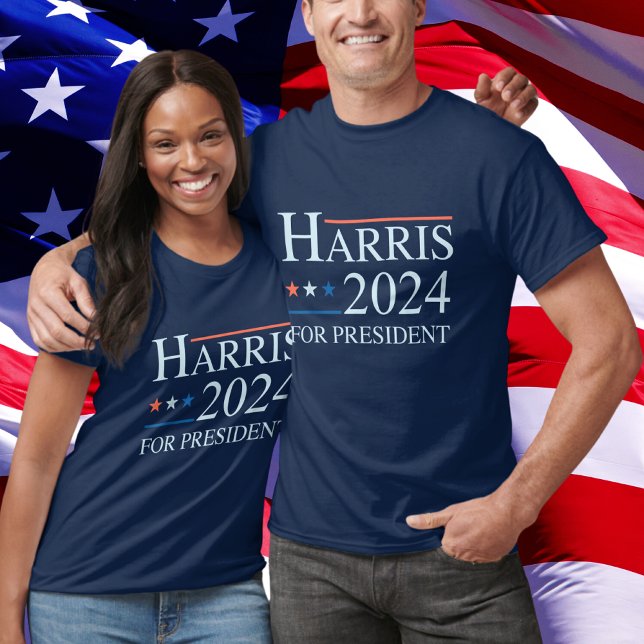 Camiseta Kamala Harris 2024 Para Presidente (Criador carregado)