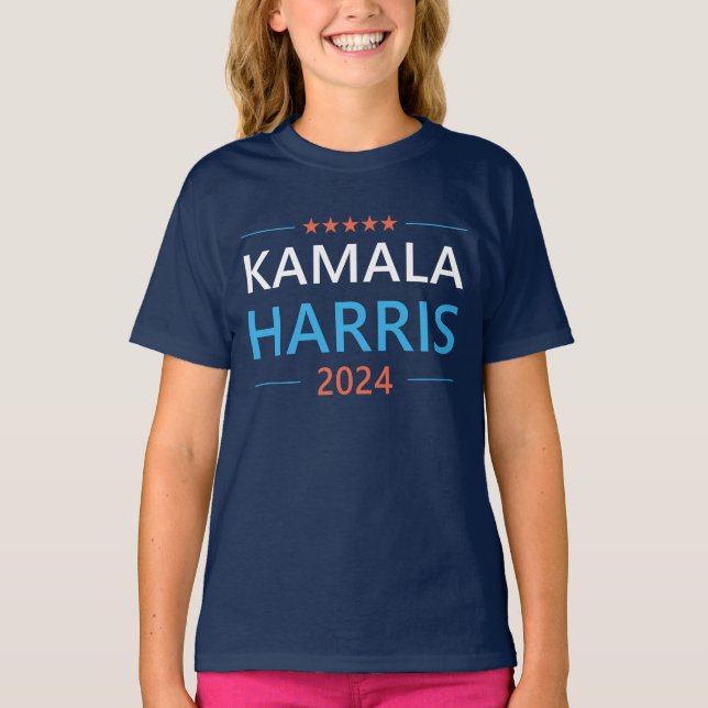 Camiseta Kamala Harris 2024 para Presidente (Frente)